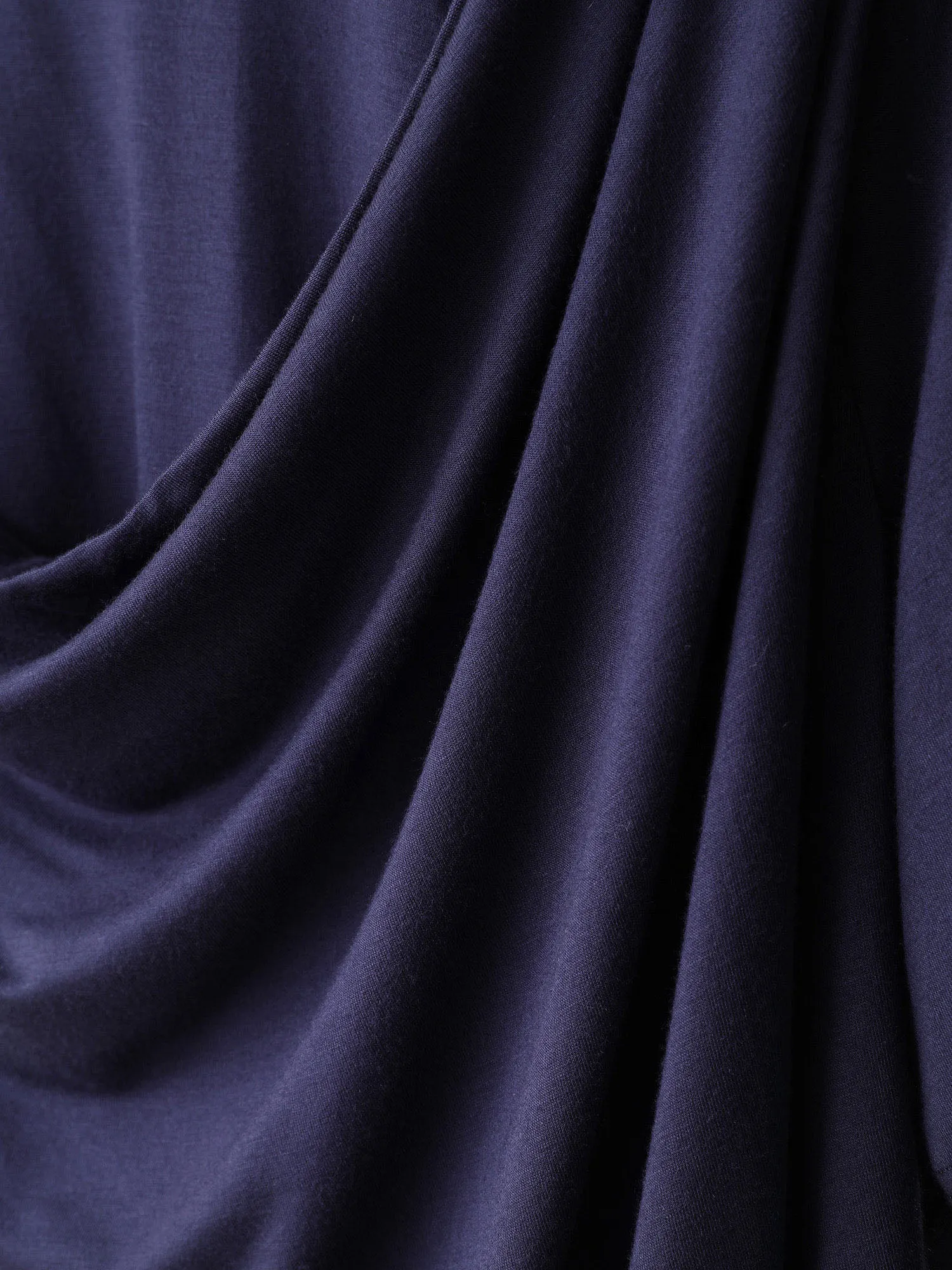 Solid Cowl Neck Gathered T-shirt sold by Bloomchic product image thumbnail 5