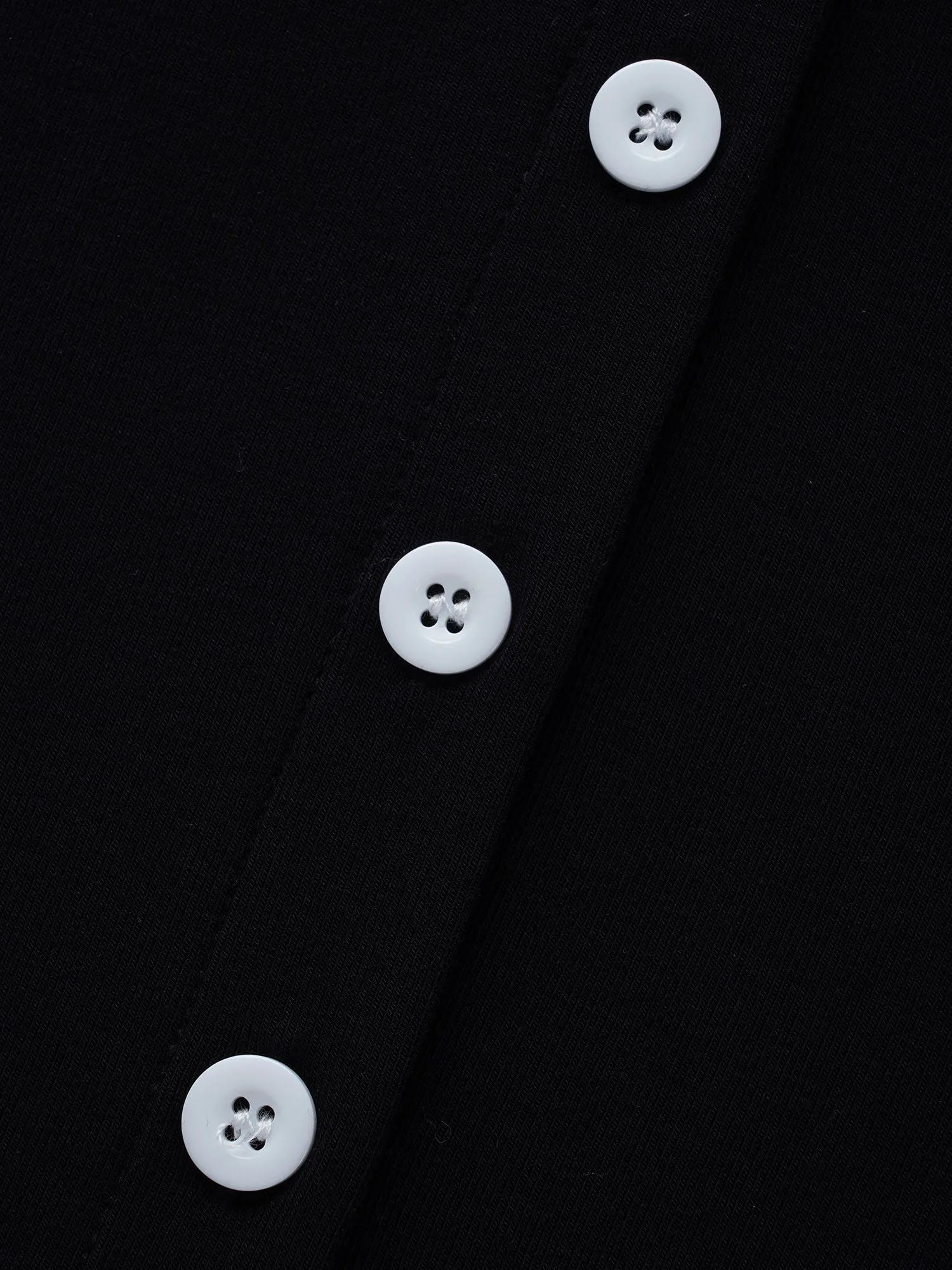 Supersoft Essentials Button Up Rib Knit T-shirt sold by Bloomchic product image thumbnail 5