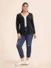 Supersoft Essentials Button Up Rib Knit T-shirt sold by Bloomchic
