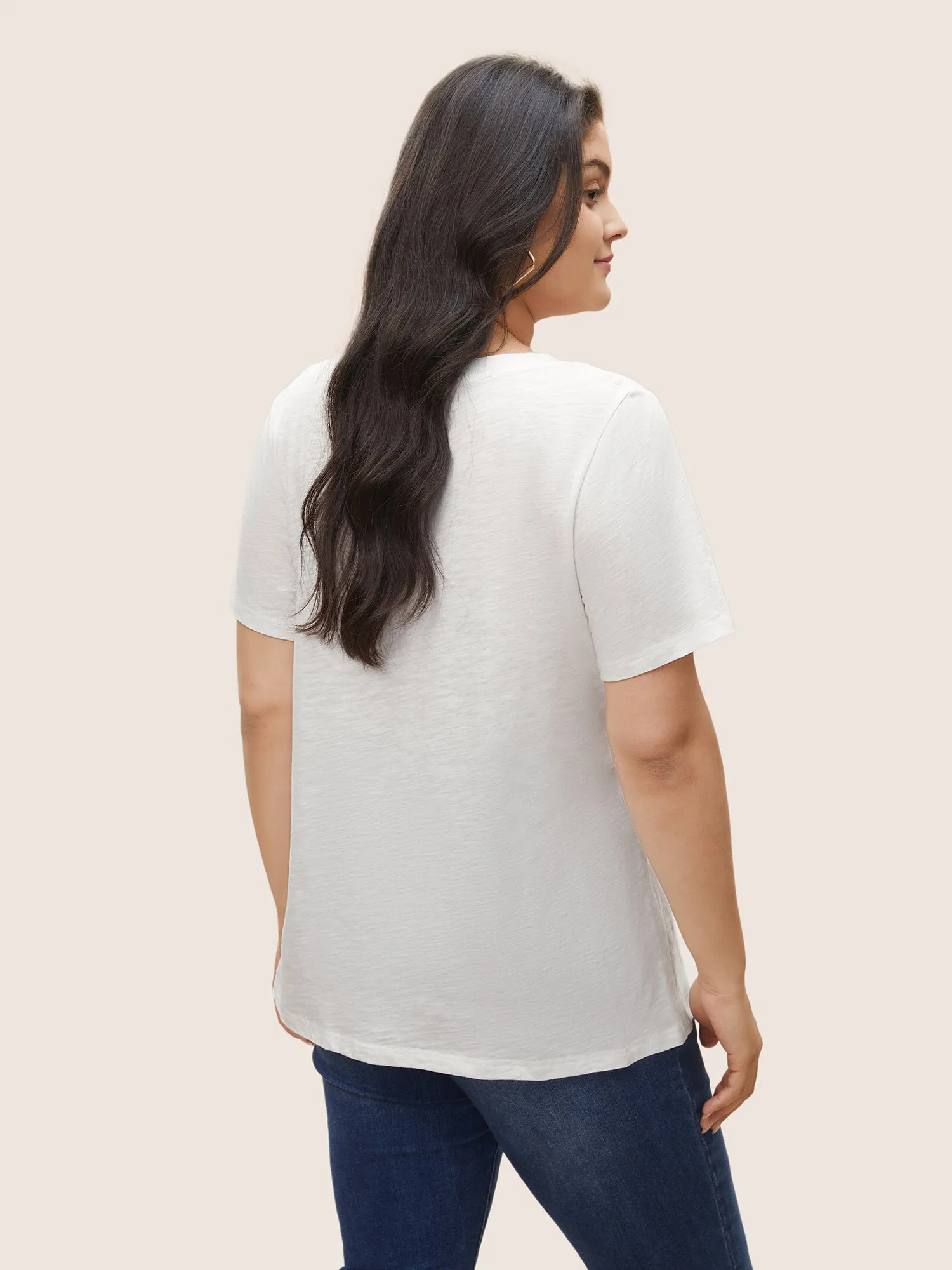 Vacation Graphic Round Neck T-shirt sold by Bloomchic product image thumbnail 2