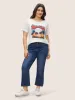 Vacation Graphic Round Neck T-shirt sold by Bloomchic