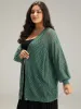 Solid Hollow Out Button Through Cardigan sold by Bloomchic