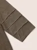 Solid Pleated Detail Round Neck T-shirt sold by Bloomchic