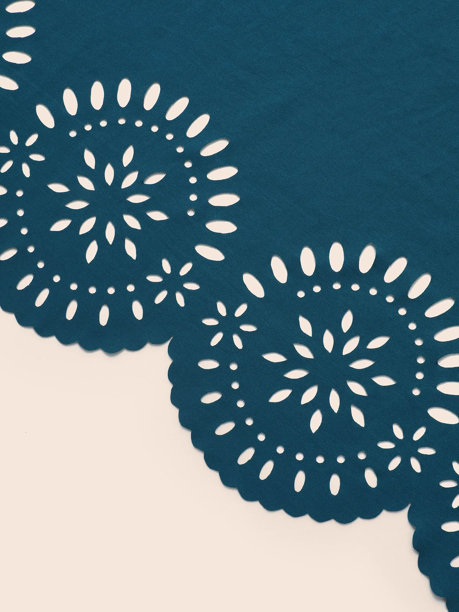 Solid Crew Neck Laser Cut Tank Top sold by Bloomchic product image thumbnail 5