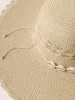Shell Detail Boho Visor Hat sold by Bloomchic