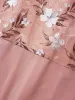 Chiffon Jacquard Floral Patchwork Kimono sold by Bloomchic