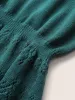 Solid Hollow Out Elastic Waist Knit Pullover sold by Bloomchic