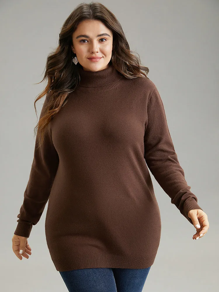 Supersoft Essentials Turtleneck Bodycon Pullover sold by Bloomchic product image thumbnail 2