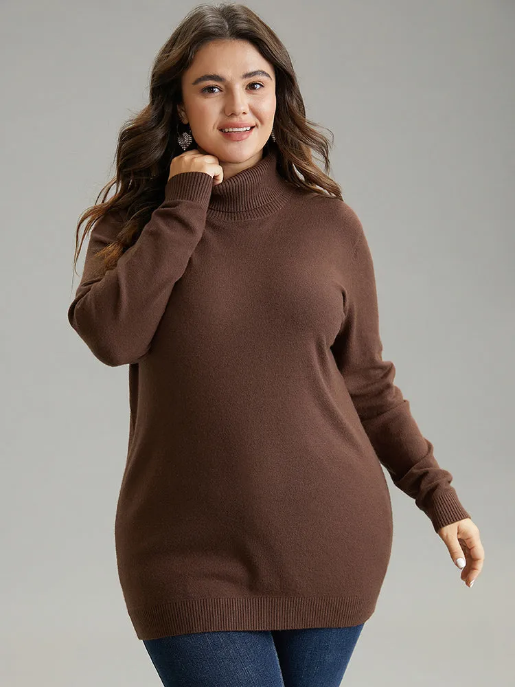 Supersoft Essentials Turtleneck Bodycon Pullover sold by Bloomchic product image thumbnail 4