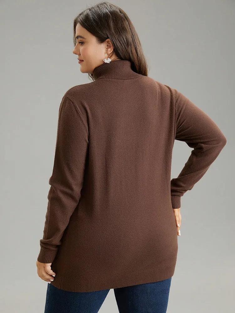 Supersoft Essentials Turtleneck Bodycon Pullover sold by Bloomchic product image thumbnail 3