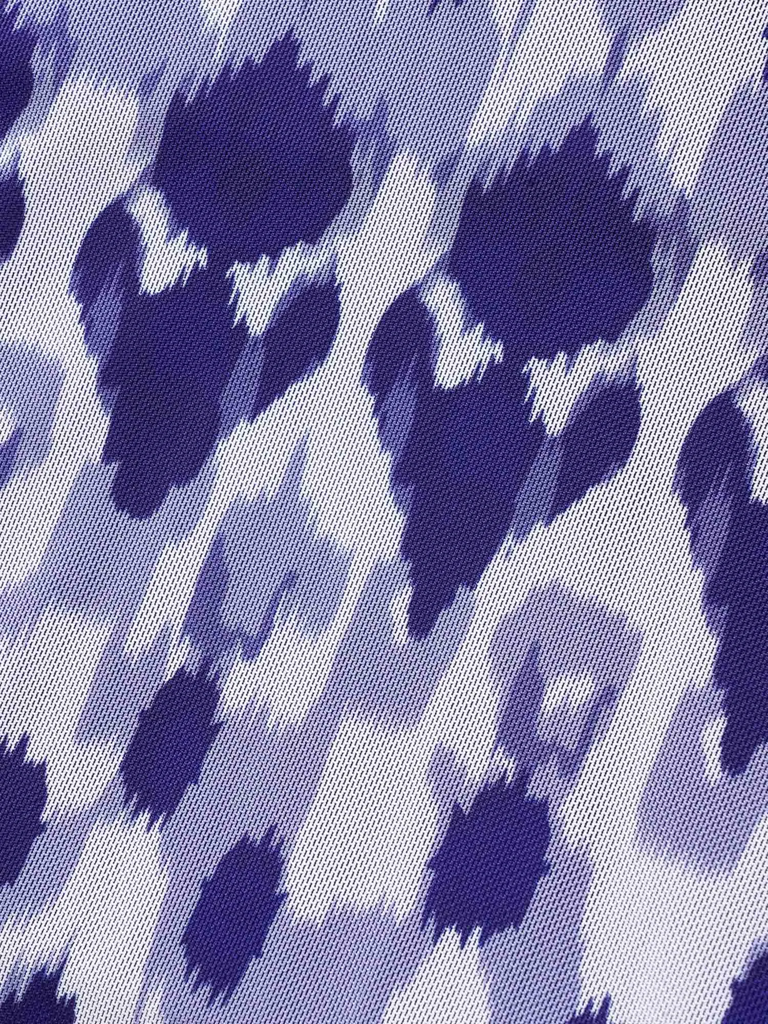 Boho Print Overlap Collar Mesh Swim Dress sold by Bloomchic product image thumbnail 5