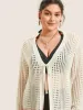 Colorblock Contrast Tie Knot Cut Out Swim Cover Up sold by Bloomchic