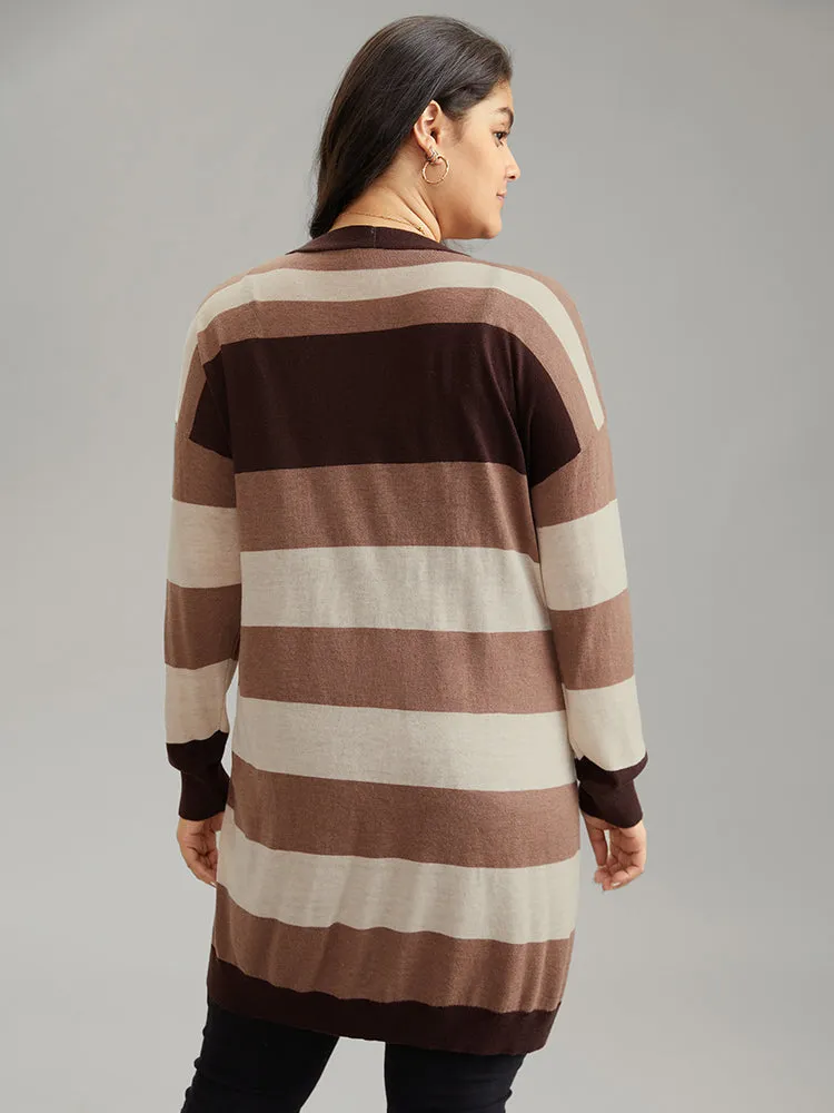 Supersoft Essentials Colorblock Contrast Pocket Cardigan sold by Bloomchic product image thumbnail 2