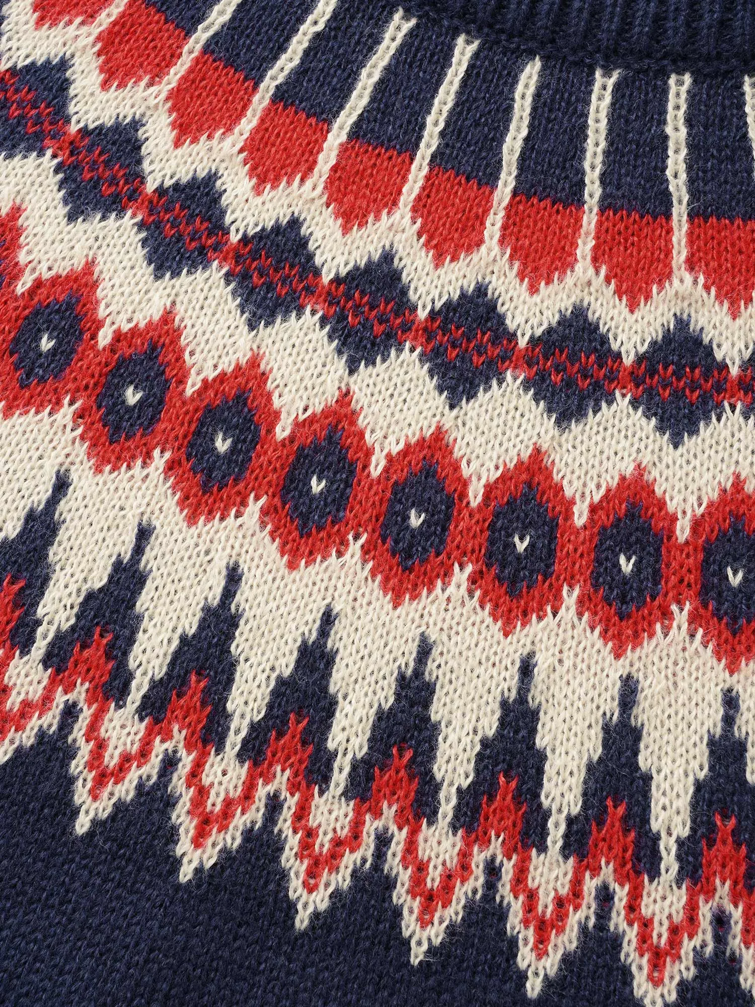 Fair Isle Pull Over Crew Neck Pullover sold by Bloomchic product image thumbnail 5