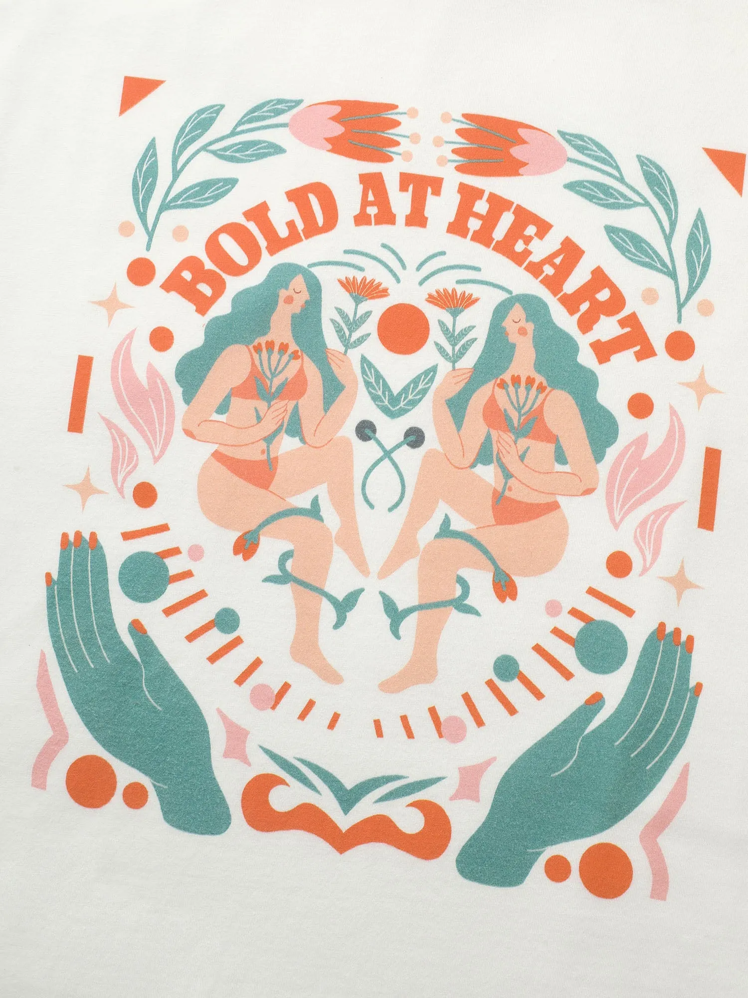 Cotton Body Positive Slogan Print Dolman Sleeve T-shirt sold by Bloomchic product image thumbnail 5