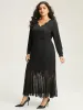 Halloween Solid Scalloped Trim  Knit T-shirt sold by Bloomchic
