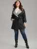 Gingham Patchwork Belted Pocket Coat sold by Bloomchic