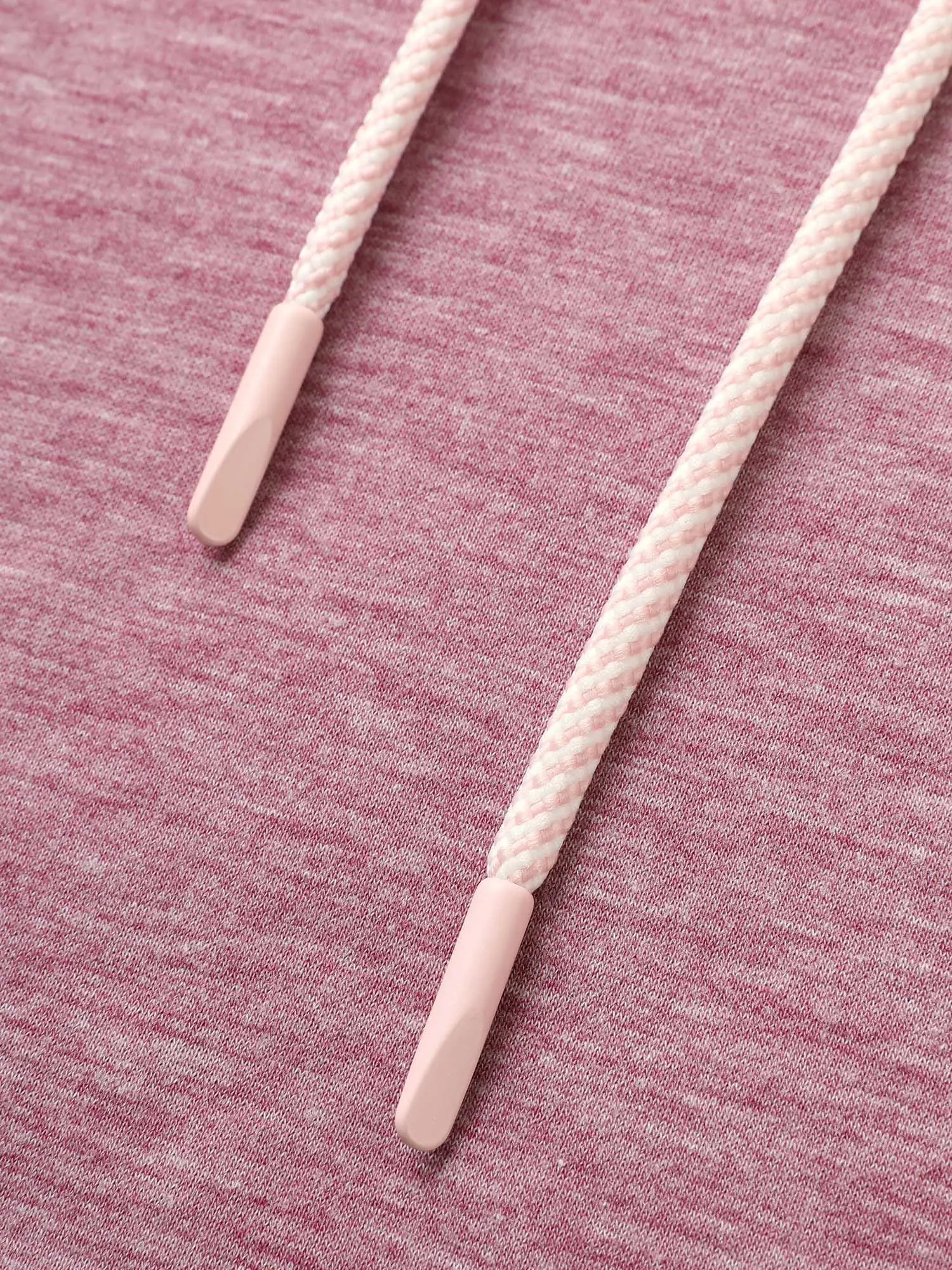 Plain Hooded Drawstring Raglan Sleeve T-shirt sold by Bloomchic product image thumbnail 5