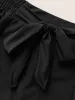 High Rise Tie Knot Wideband Waist Swim Bottom sold by Bloomchic