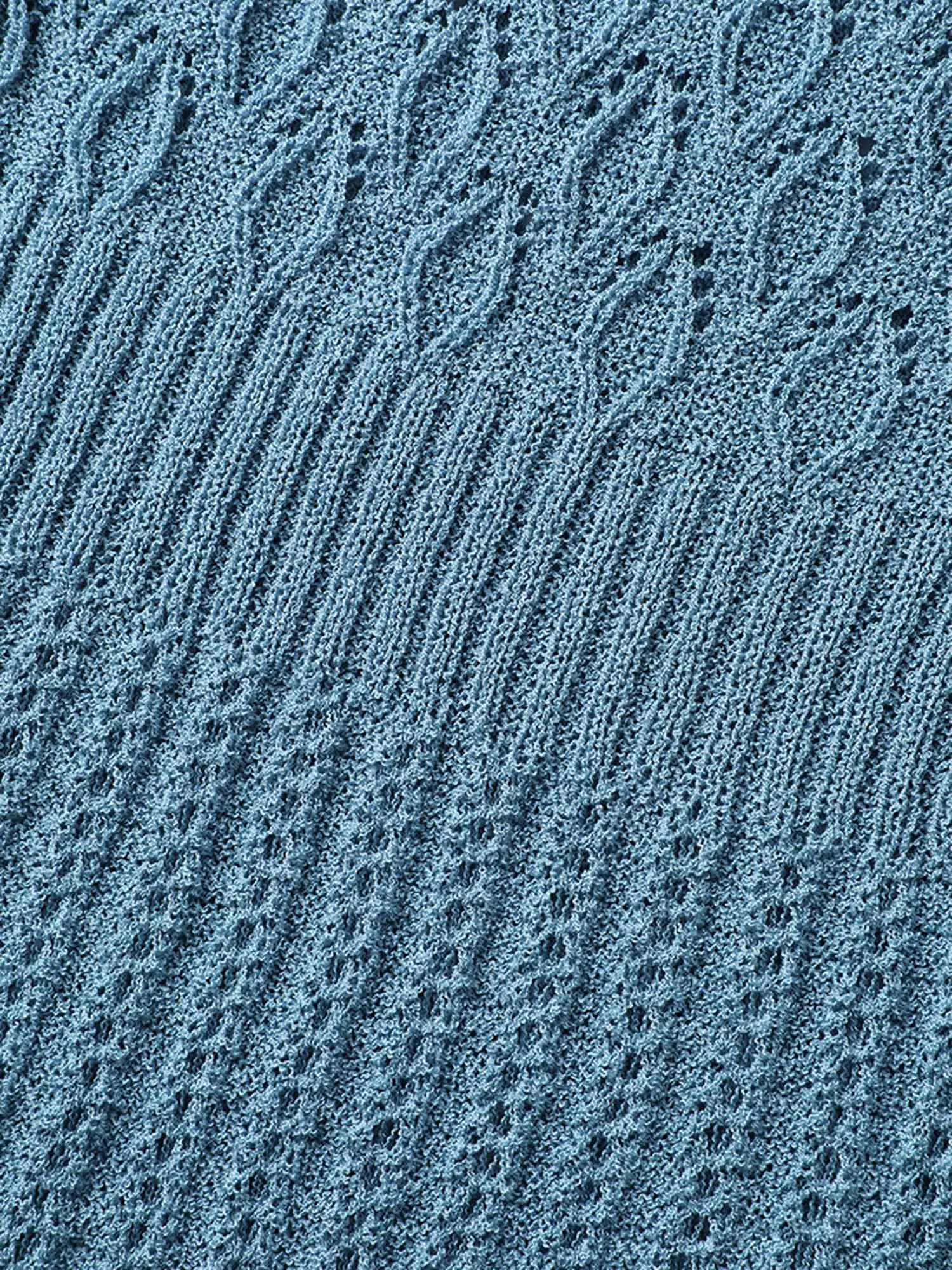 Anti-Pilling Plain Textured Kimono Collar Cardigan sold by Bloomchic product image thumbnail 5