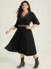 Supersoft Essentials Geometric Contrast Webbing Dress sold by Bloomchic
