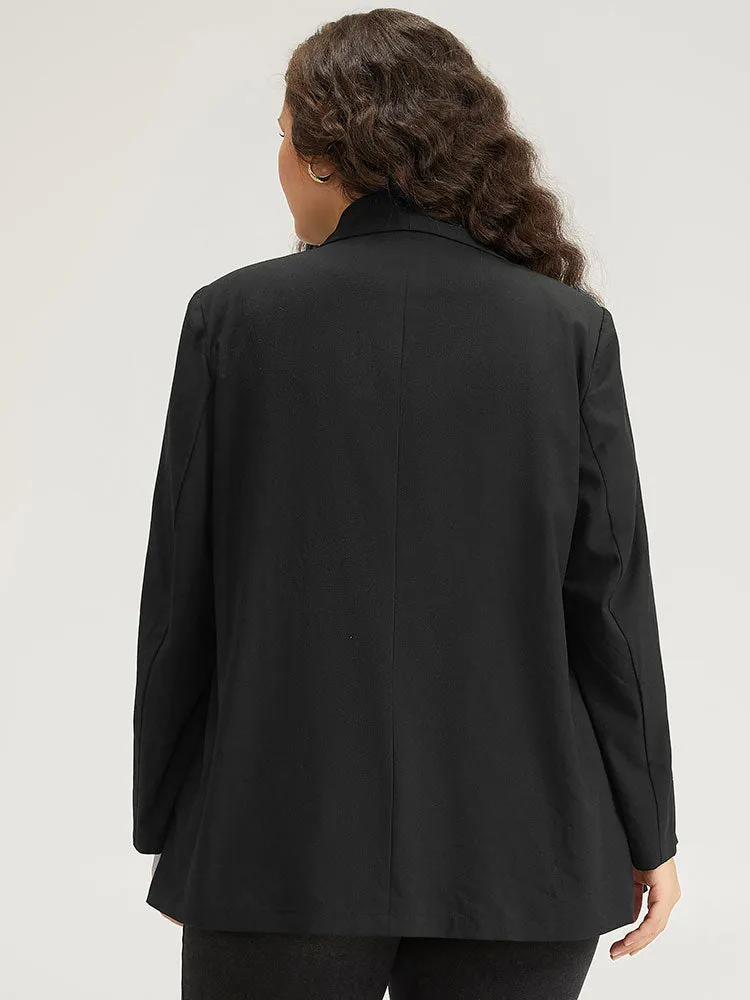 Halloween Plain Rhinestone Lapel Collar Blazer sold by Bloomchic product image thumbnail 2