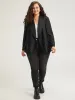 Halloween Plain Rhinestone Lapel Collar Blazer sold by Bloomchic