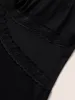 Lace Panel Deep V Neck See Through Sleep Dress sold by Bloomchic