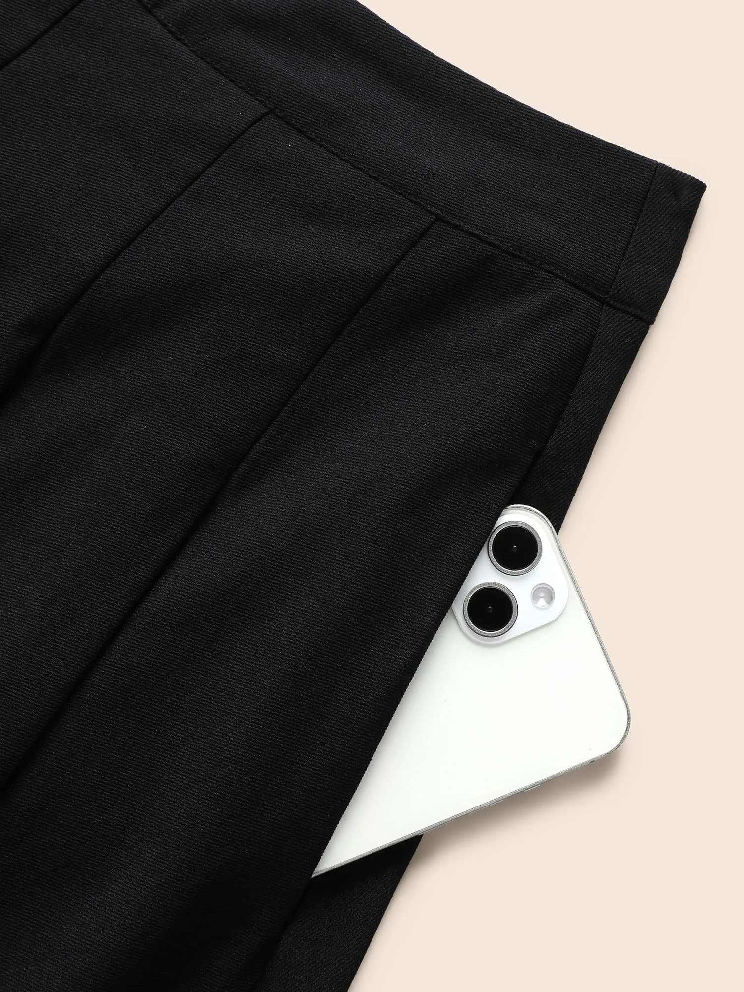 Stretch Woven Hidden Shorts Mini Skirt sold by Bloomchic product image thumbnail 5