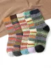 5 Pairs Boho Print Mid Calf Socks Set sold by Bloomchic