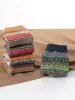 5 Pairs Boho Print Mid Calf Socks Set sold by Bloomchic