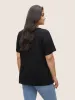 Colorblock Contrast Patchwork Leopard T-shirt sold by Bloomchic