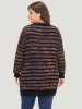 Ombre Patched Pocket Guipure Lace Cardigan sold by Bloomchic