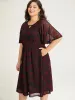 Halloween Spider Web Pattern Keyhole Dress sold by Bloomchic