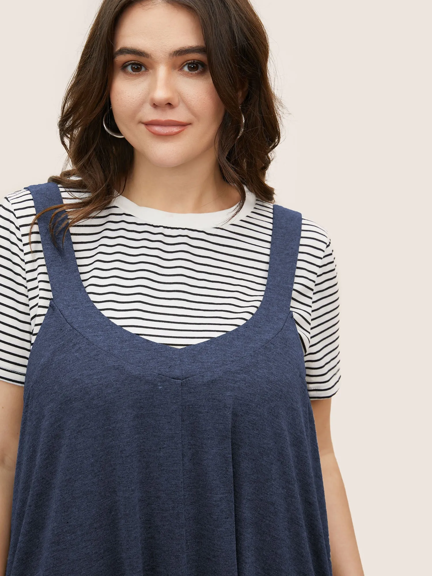 Supersoft Essentials Plain Adjustable Straps Dress sold by Bloomchic product image thumbnail 4