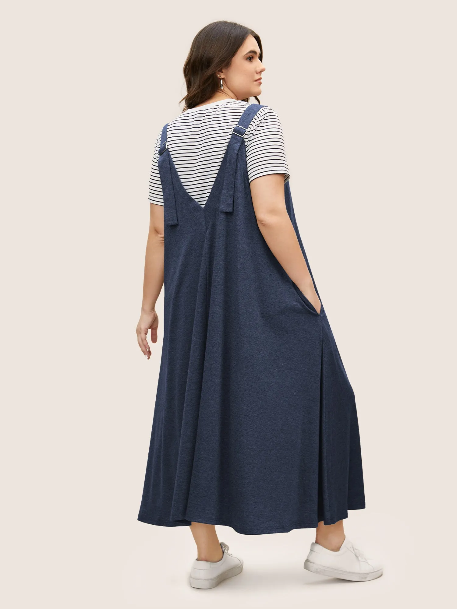 Supersoft Essentials Plain Adjustable Straps Dress sold by Bloomchic product image thumbnail 3