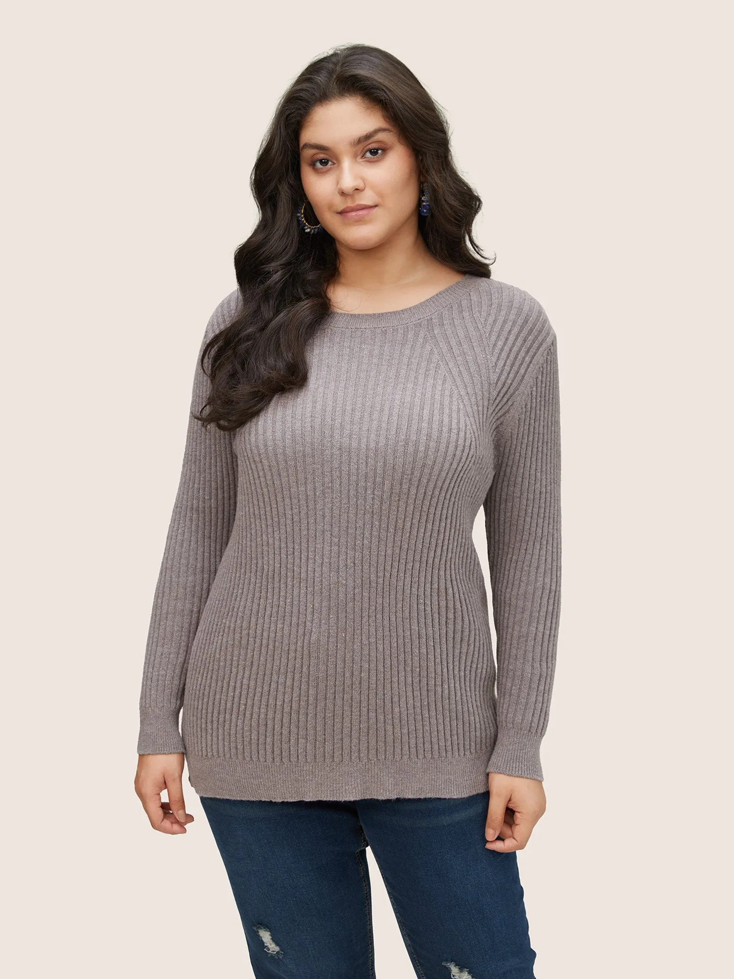 Supersoft Essentials Solid Texture Pullover sold by Bloomchic product image thumbnail 2