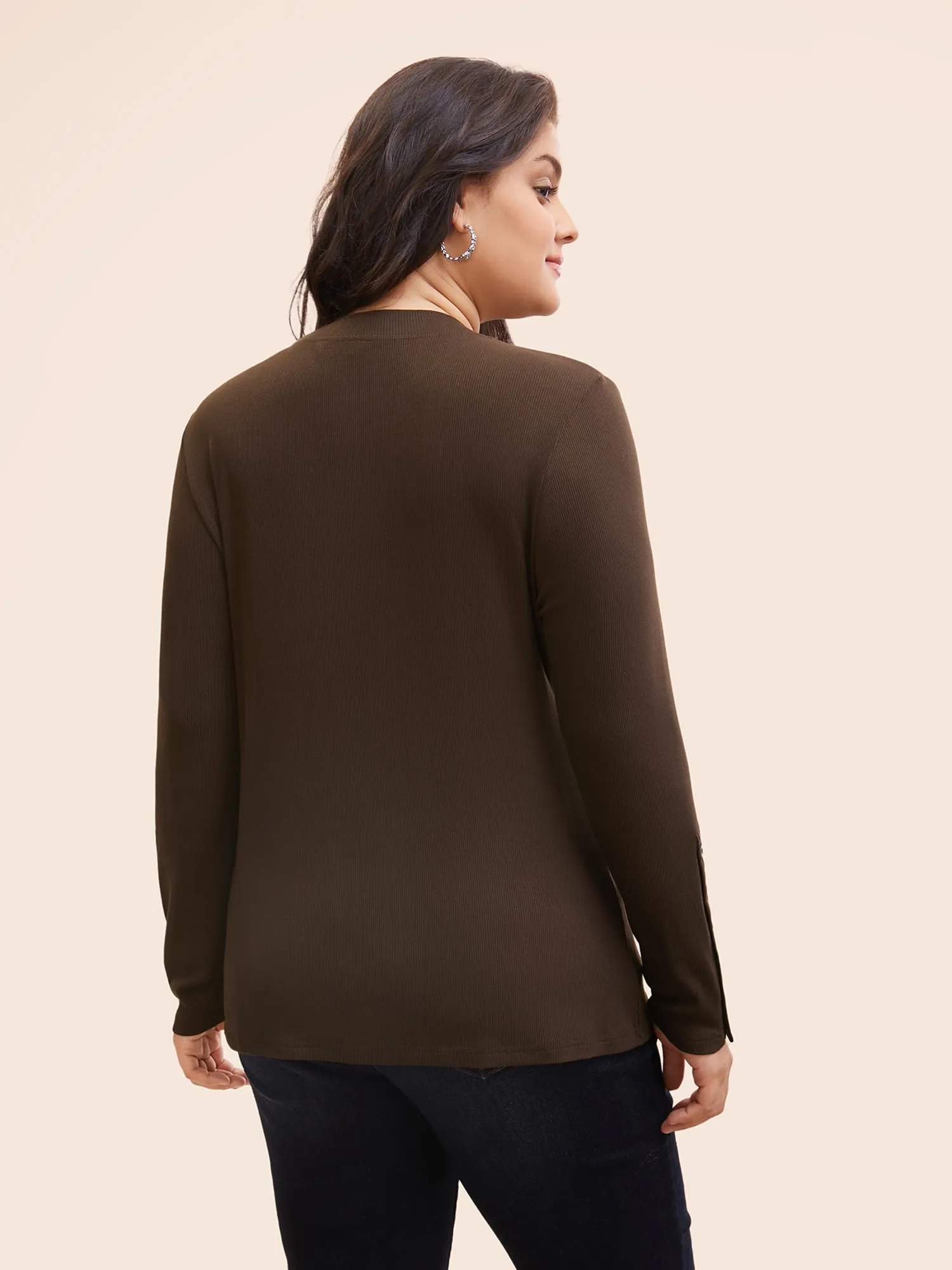 Adjustable Sleeves Rodeo Slim-Fit T-shirt sold by Bloomchic product image thumbnail 4