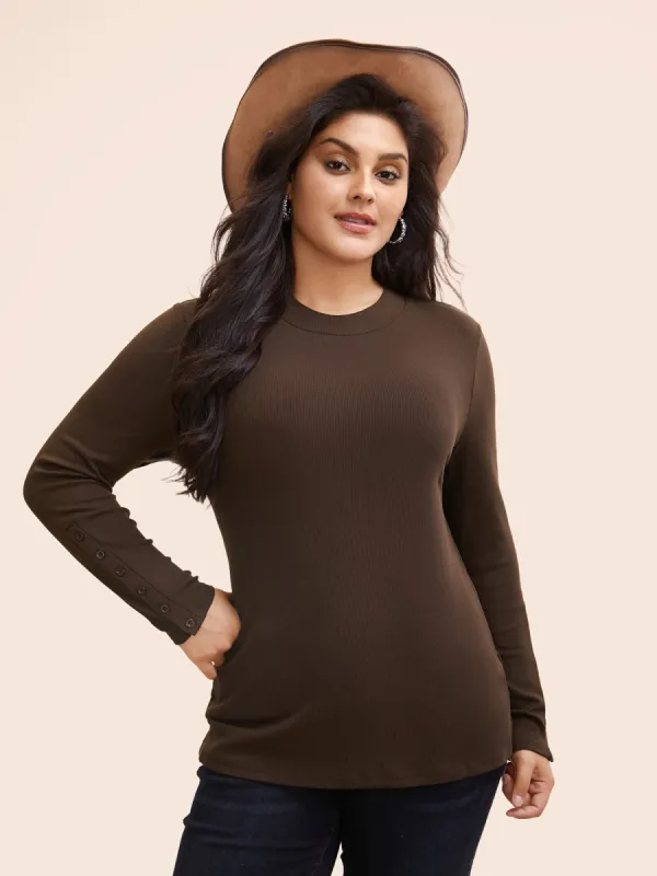 Adjustable Sleeves Rodeo Slim-Fit T-shirt sold by Bloomchic