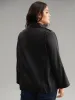 Solid Zipper Detail Button Up Drawstring Jacket sold by Bloomchic
