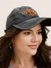 Vintage Tropical Embroidered Hat sold by Bloomchic