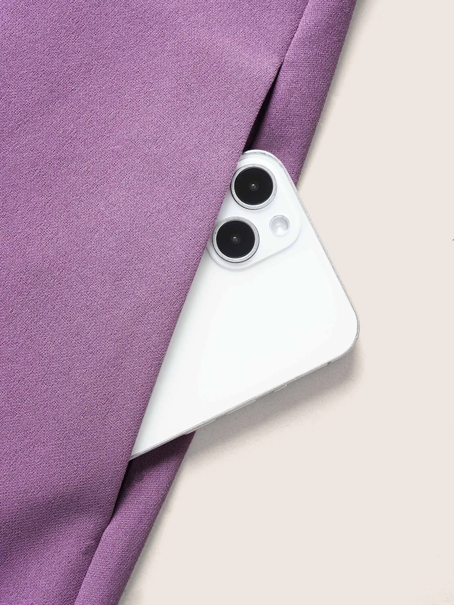 Solid Tie Knot Gathered Flutter Sleeve Dress sold by Bloomchic product image thumbnail 5