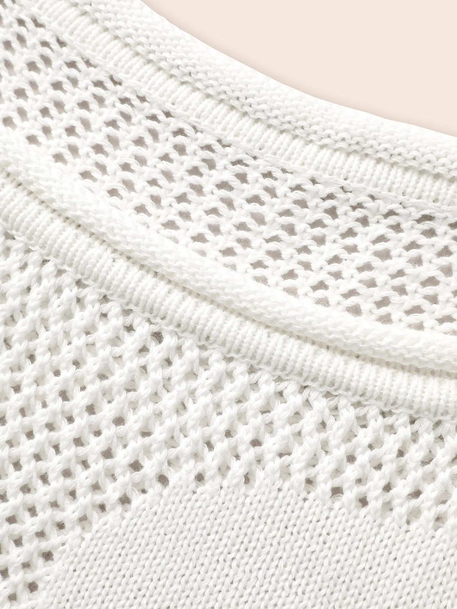 Cotton Crochet Floral Cut Out Pullover sold by Bloomchic product image thumbnail 5