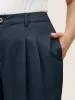 Ombre Pleated High Rise Straight Leg Pants sold by Bloomchic