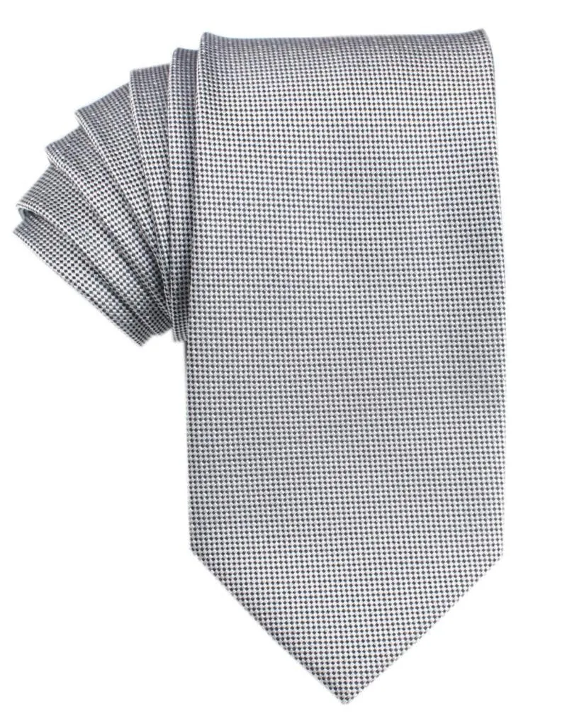 Black and White Small Dots Tie sold by OTAA