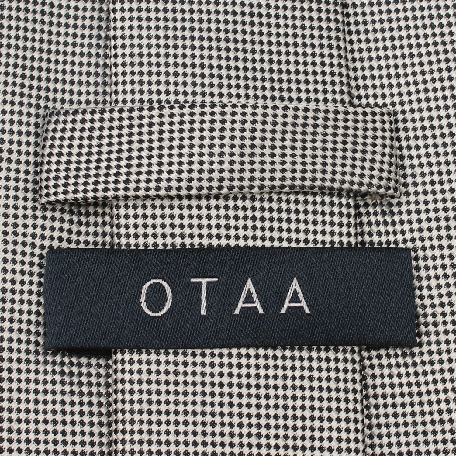 Black and White Small Dots Tie sold by OTAA product image thumbnail 5