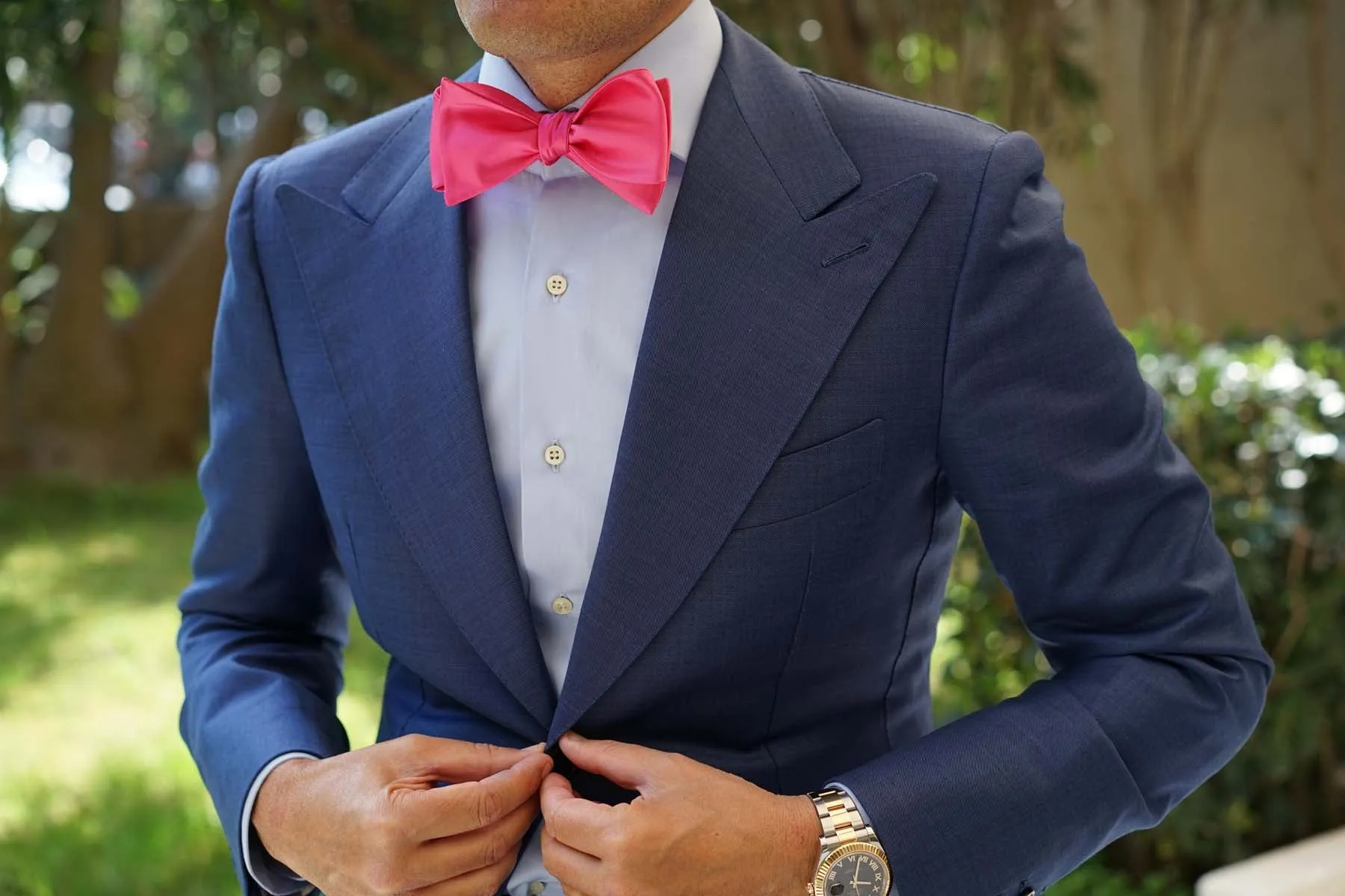 Hot Pink Bow Tie Untied sold by OTAA product image thumbnail 4