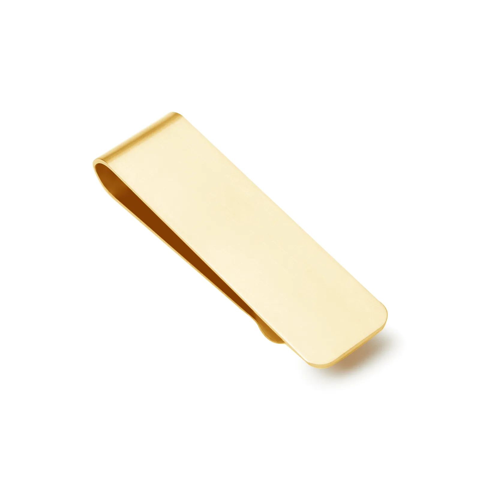 Shining Gold Minimalist Money Clip sold by OTAA