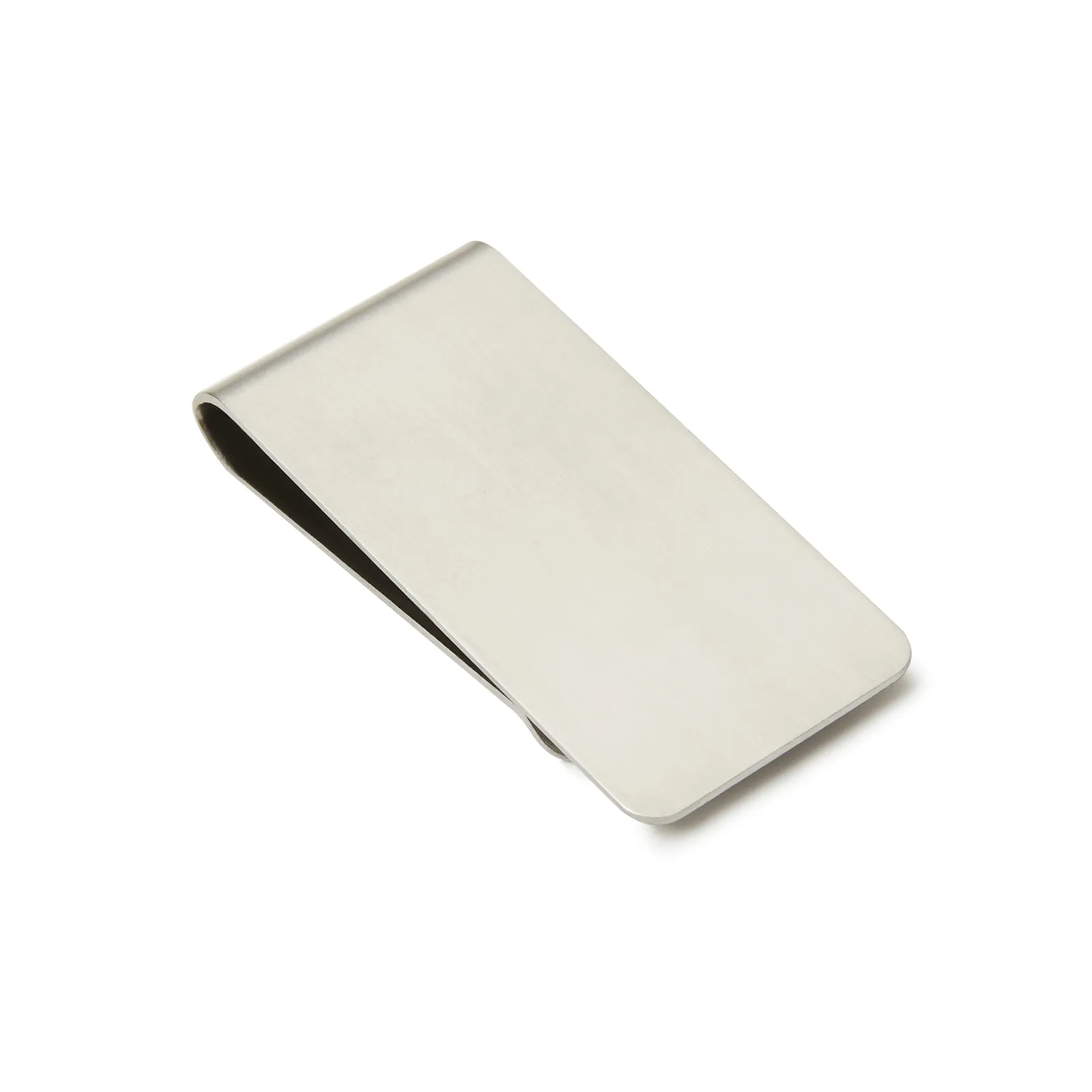 Brushed Silver Classic Money Clip sold by OTAA