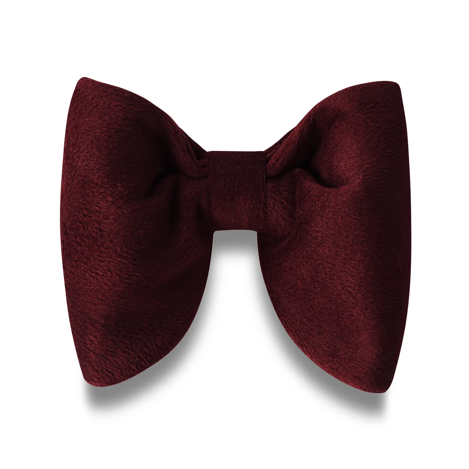 Bond Burgundy Velvet Butterfly Bow Tie sold by OTAA